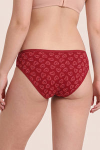 Zivame Regular Rise Full Coverage Bikini Panty (Pack of 3) - Multicolor — thumbnail 4